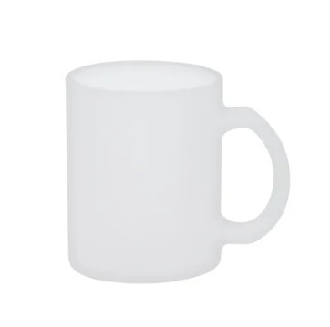Canecas de Vidro Jateado 325ml
