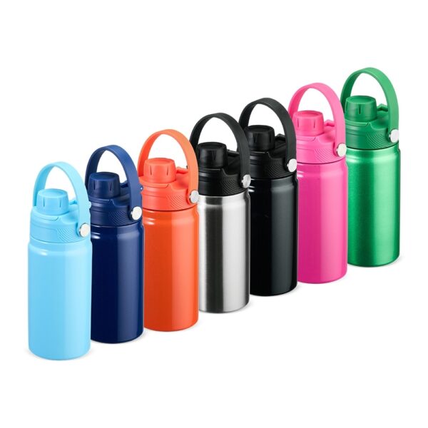 Garrafa Térmica Com Alça Flexível Para Transporte 400ml