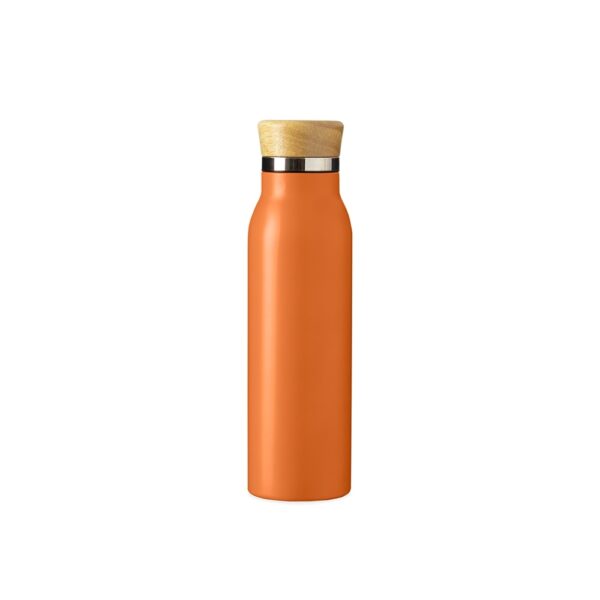 Garrafa Térmica 600ml - Tampa Bambu