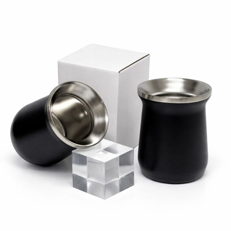 Cuia Térmica em Aço Inox para Chimarrão e Tereré 236 ml