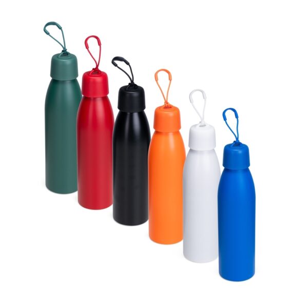 Garrafa Térmica 500 ml com Cordão para Transporte