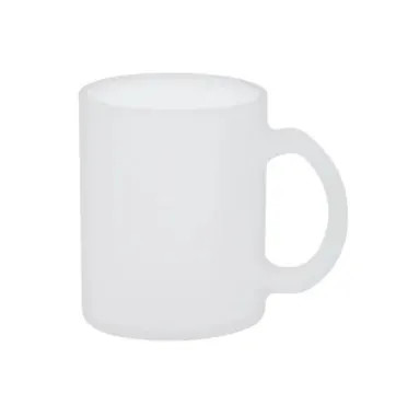 Canecas de Vidro Jateado 325ml - Personalização já inclusa no preço