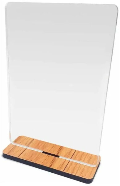 Placa Decorativa em Acrílico Personalizável com Base em MDF - Personalização já inclusa no preço