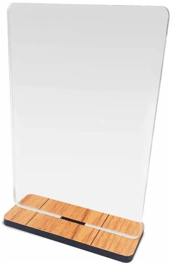 Placa Decorativa em Acrílico Personalizável com Base em MDF - Personalização já inclusa no preço