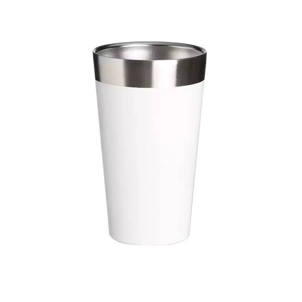 Copo Térmico de Inox 473 ml para Personalização Colorida - Personalização já inclusa no preço