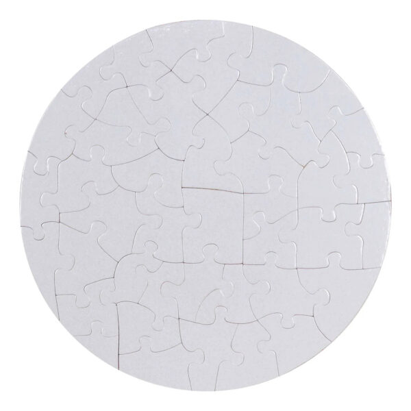 Quebra-Cabeça Redondo 20 cm para Sublimação Colorida - Personalização já inclusa no preço