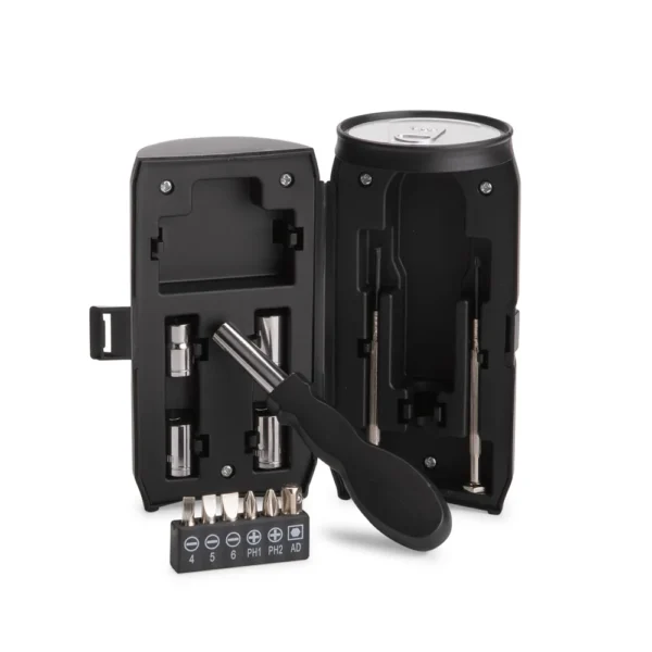 Kit de Ferramentas 13 Peças - Estojo Formato Lata