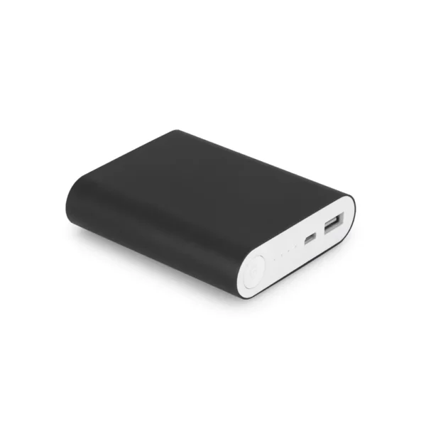Carregador Portátil Power Bank em Alumínio 8.000mAh